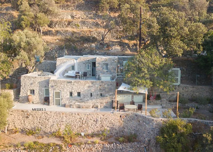 Messes Traditional Stone House With Amazing Sea View 2 *