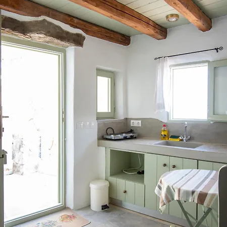 度假居 Messes Traditional Stone House With Amazing Sea View 2 *