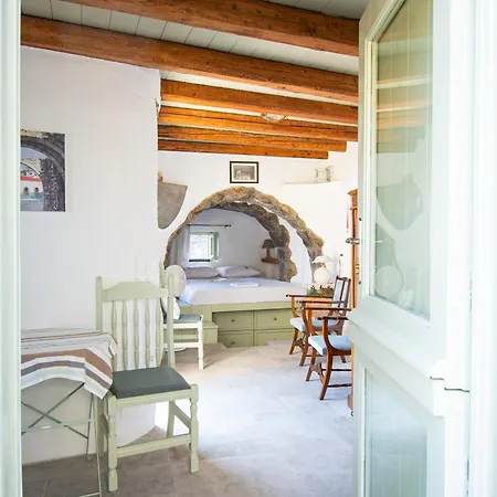度假居 Messes Traditional Stone House With Amazing Sea View 2 Mandrákion