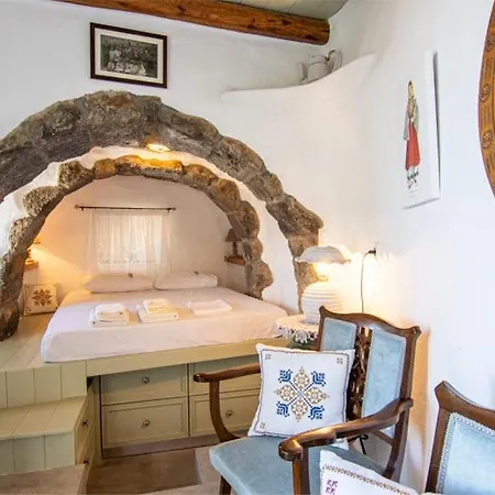 Messes Traditional Stone House With Amazing Sea View 2 度假居 Mandrákion