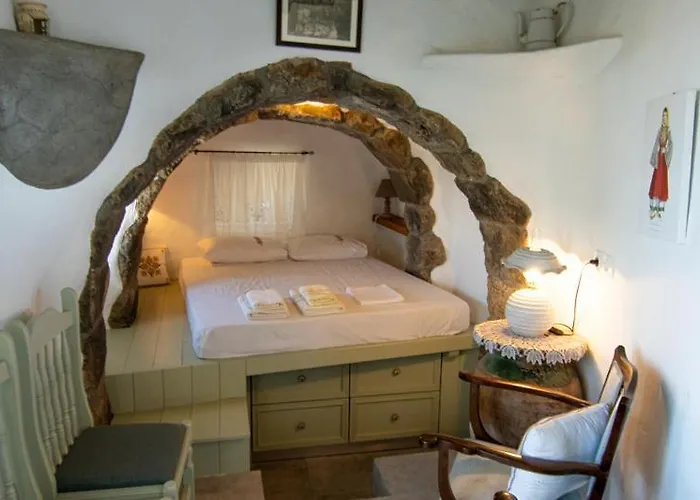 Messes Traditional Stone House With Amazing Sea View 2 *